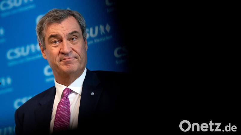 CSU-Chef Söder warnt vor parteiinternen Streitereien und will seiner Partei mit einem Zehn-Punkte-Plan zu neuer Geschlossenheit verhelfen. Bild: Sven Hoppe/dpa