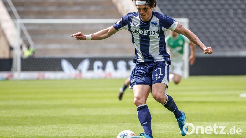 Fabian Reese wird sich wohl dem VfL Wolfsburg anschließen. (Archivbild) Bild: Andreas Gora/dpa