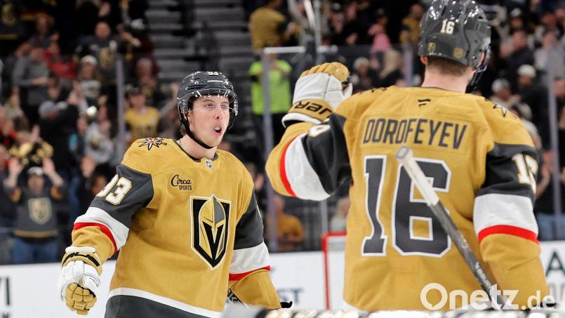 Die Vegas Golden Knights müssen sich einen neuen Cheftrainer suchen. (Archivbild) Bild: Steve Marcus/AP/dpa