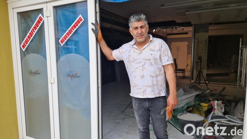Das neue Lokal soll laut Inhaber Medeni Binici (56) deutlich mehr sein als ein klassischer Döner-Imbiss. Geplant ist ein breit gefächertes Angebot mit Steak-Döner, Gemüsedöner, Pizza und Snacks. Bild: Thomas Dobler