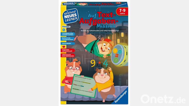 Auf Textaufgaben-Mission von Ravensburger. Bild: Ravensburger