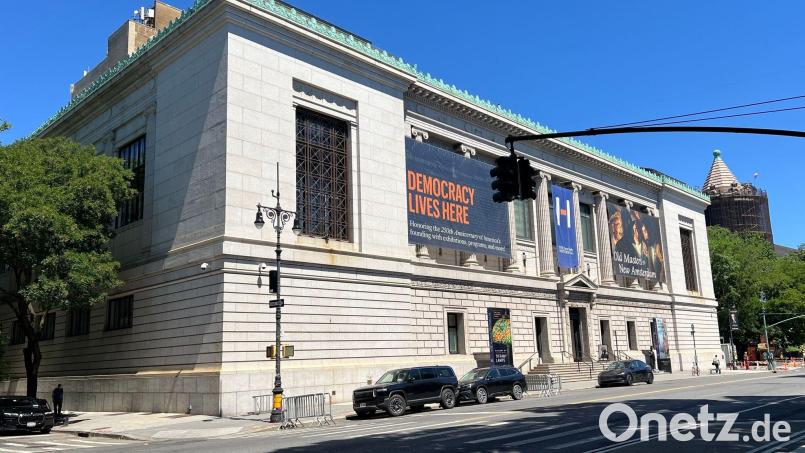 Pünktlich zum 250. Geburtstag der USA erzählt das New York Historical Museum die Geschichte der US-Demokratie. Bild: Christina Horsten/dpa
