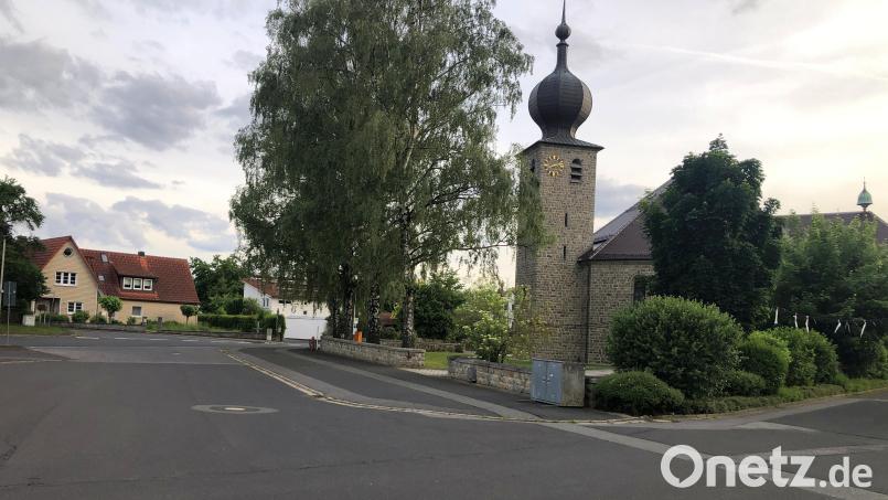 Das Umfeld der katholischen Pfarrkirche Mariä Himmelfahrt ist nur ein kleiner Teil des Bebauungsplanes „Krummennaab Mitte“ Bild: Werner Robl