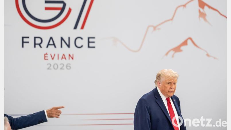 Trump: Iran-Deal könnte früher unterzeichnet werden. Bild: Michael Kappeler/dpa-Pool/dpa