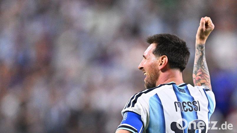 Lionel Messi wird weltweit gefeiert. Bild: Tom Weller/dpa