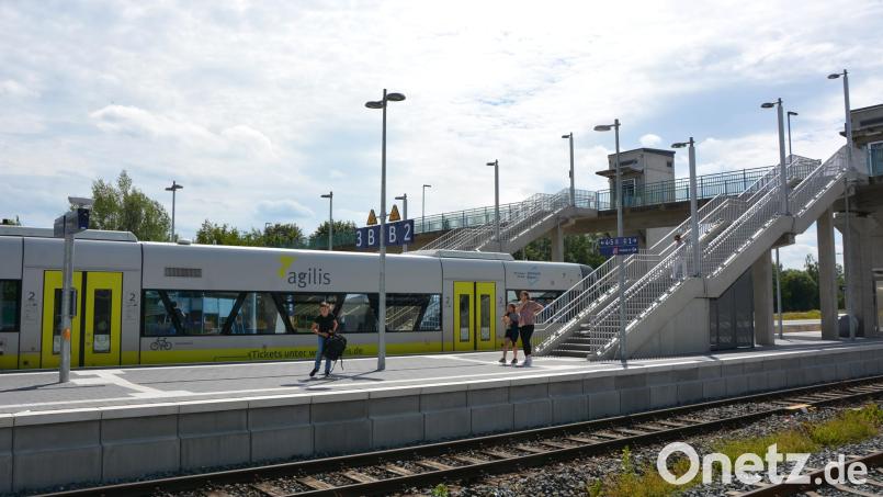 Der Bahnhof in Kirchenlaibach ist nun barrierefrei. Bild: Josef Rosner