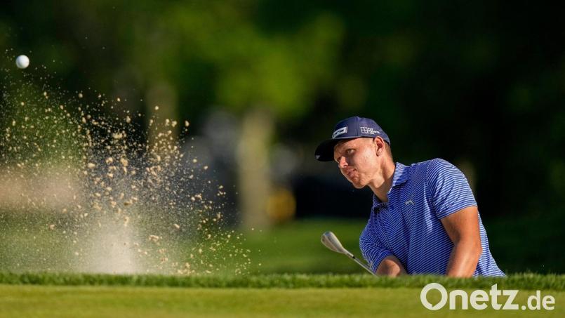 Der deutsche Golfprofi Matti Schmid ist bei der US Open ausgeschieden. (Archivbild) Bild: Frank Franklin II/AP/dpa