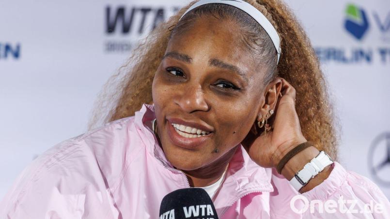 Tritt auch im Einzel von Wimbledon an: Serena Williams. (Archivbild) Bild: Andreas Gora/dpa