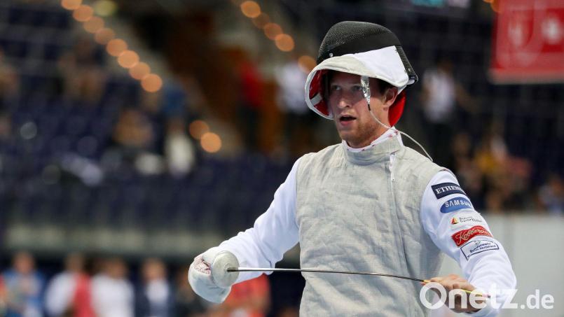 Florettfechter Alexander Kahl hat bei der EM in Frankreich Bronze im Teamevent gewonnen. (Archivbild) Bild: picture alliance / Jan Woitas/dpa-Zentralbild/dpa