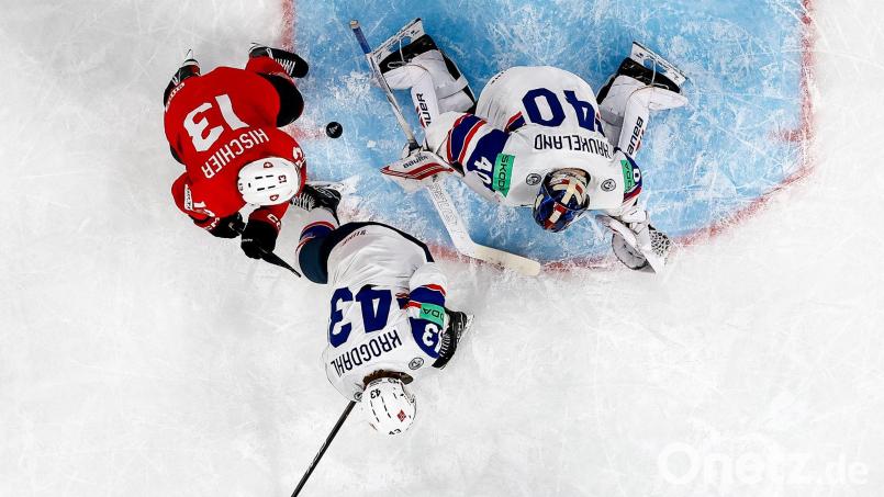Verlässt die Straubing Tigers: Henrik Haukeland. (Archivbild) Bild: Becker/KEYSTONE/dpa