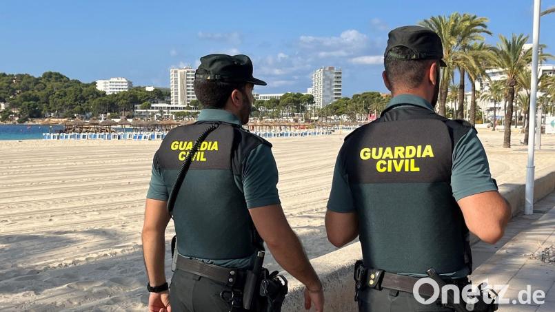Die Polizei sucht noch nach der Beute. Archivbild: Guardia Civil/Europapress/dpa
