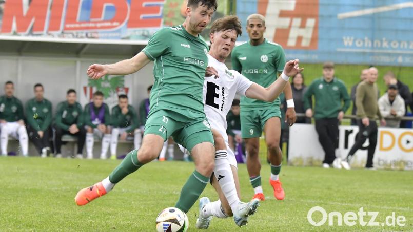 Derbyzeit zwischen Gebenbach und Ammerthal: Das Duell gab's zuletzt in der Relegation 2024/25. Die Kader beider Teams haben sich seitdem stark verändert, der Derby-Charakter bleibt. Bild: Hubert Ziegler