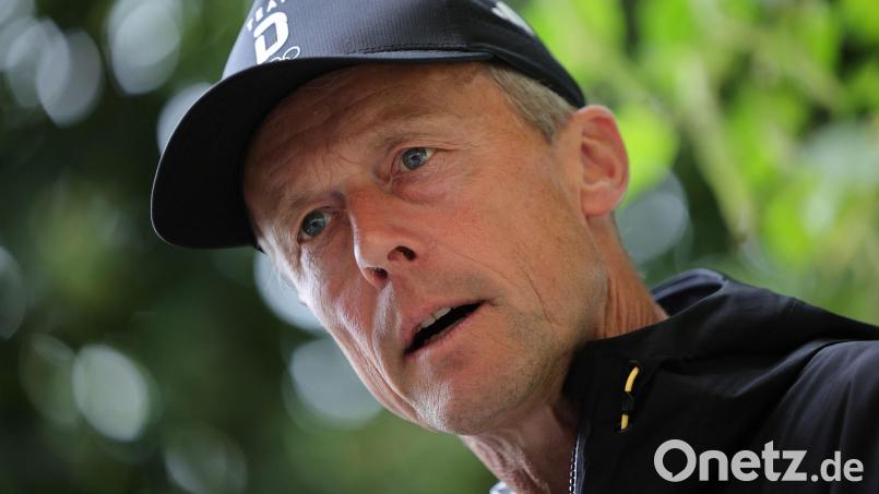 Reit-Bundestrainer Peter Thomsen könnte die WM verpassen. (Archivbild) Bild: Rolf Vennenbernd/dpa
