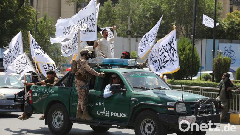 Im Sommer 2021 hatten die Taliban nach einer Blitzoffensive in Afghanistan wieder die Macht an sich gerissen. (Archivbild) Bild: Siddiqullah Alizai/AP/dpa