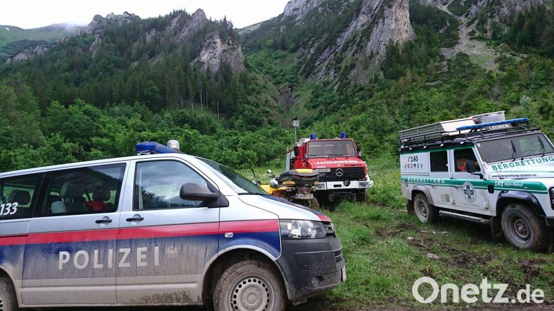 Die Schüler und ihre Begleiter wurden von einem Gewitter überrascht. Bild: Roland Theny/Filmteam-Austria/apa/dpa