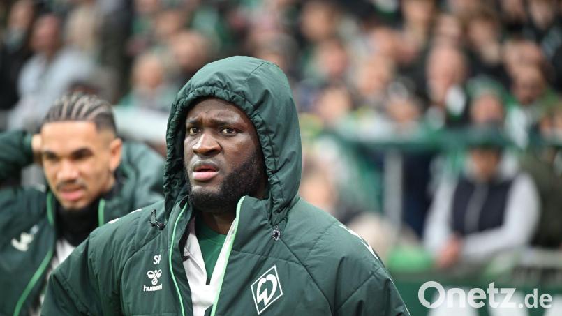 Konnte bei seiner Leihe zu Werder Bremen nicht überzeugen: Victor Boniface. (Archivbild) Bild: Carmen Jaspersen/dpa