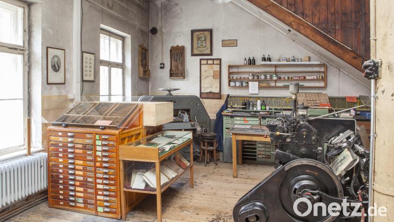 Das Seidel-Inventar gilt in Fachkreisen als kulturhistorisches Kleinod mit überregionaler Bedeutung. Der Stadtrat machte nun den Weg frei, um wenigstens die Druckereieinrichtung anzukaufen. Archivbild: Thilo Hierstetter