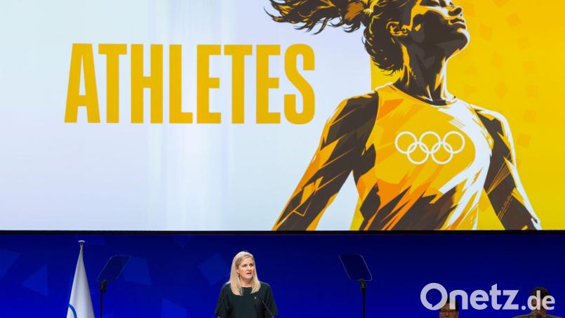 Das IOC von Chefin Kirsty Coventry zahlt Olympia-Teilnehmern künftig einen Zuschuss. Bild: Cyril Zingaro/KEYSTONE/dpa