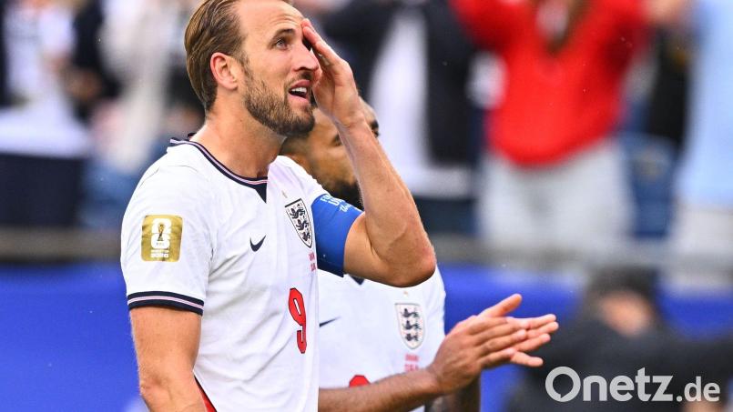 Vergab in der Schlussphase eine Riesenchance: Englands Torjäger Harry Kane. Bild: Tom Weller/dpa