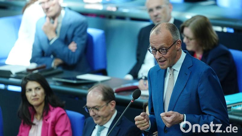 Merz hofft auf Klarheit zu Rentenreform bis Jahresende. Bild: Kay Nietfeld/dpa