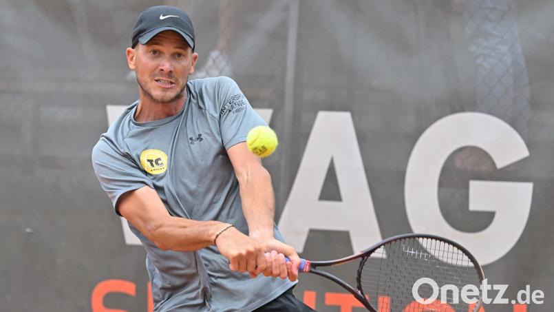 Gabriel Schmidt gehört auch in dieser Saison zum Regionalliga-Kader des TC Amberg am Schanzl. Bild: Hubert Ziegler