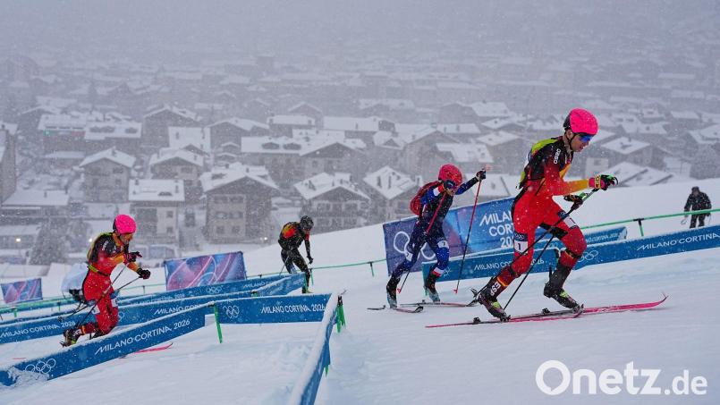 In Italien gab Skibergsteigen in diesem Februar sein Olympia-Debüt. (Archivbild) Bild: Michael Kappeler/dpa