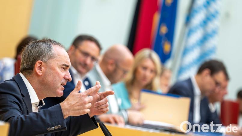 Wirtschaftsminister Aiwanger forderte schnellere, digitalere und einfachere Firmengründungen. Bild: Peter Kneffel/dpa