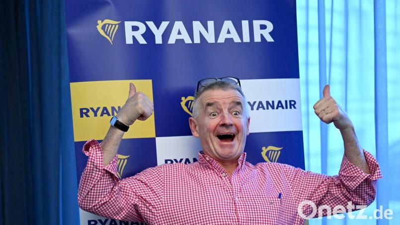 Ryanair-Chef Michael O'Leary beugt sich „widerwillig“ Fluggastrechten britischer und europäischer Behörden. Bild: Roland Schlager/APA/dpa