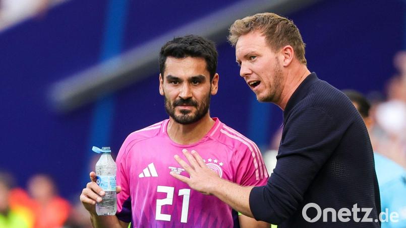 Bei der EM 2024 noch deutscher Kapitän, jetzt WM-Kolumnist: Ilkay Gündogan. (Archivbild) Bild: Christian Charisius/dpa