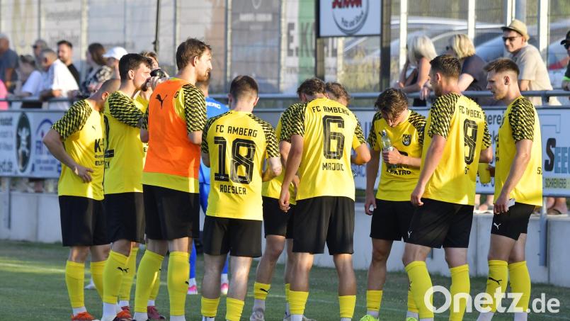 Das Testspiel des FC Amberg am Freitagabend wurde wegen der Hitze abgesagt. Bild: Hubert Ziegler