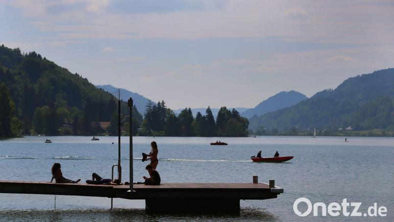 Beim Schwimmen im großen Alpsee ist ein 85-Jähriger gestorben. (Archivbild) Bild: Karl-Josef Hildenbrand/dpa
