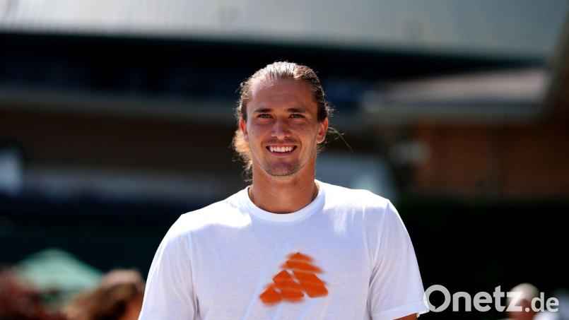 Alexander Zverev fühlt sich vor seinem Wimbledon-Auftakt gut vorbereitet. Bild: Adam Davy/PA Wire/dpa