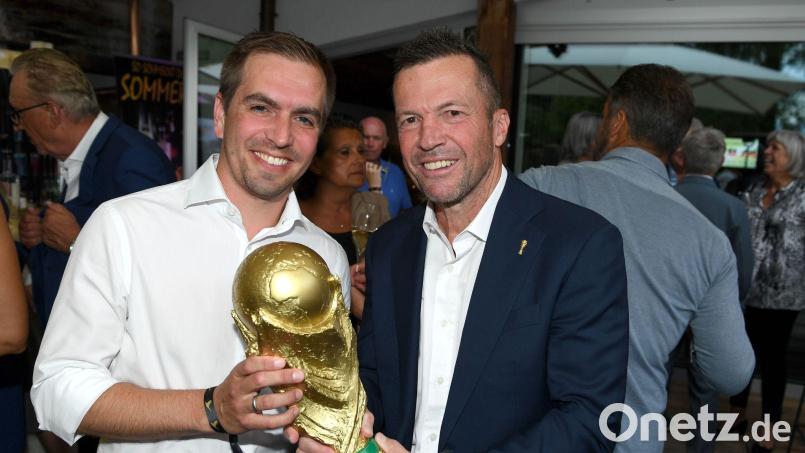 Philipp Lahm und Lothar Matthäus plädieren für Kimmichs Einsatz im Mittelfeld. (Archivbild) Bild: Wolfgang Breiteneicher/-/dpa