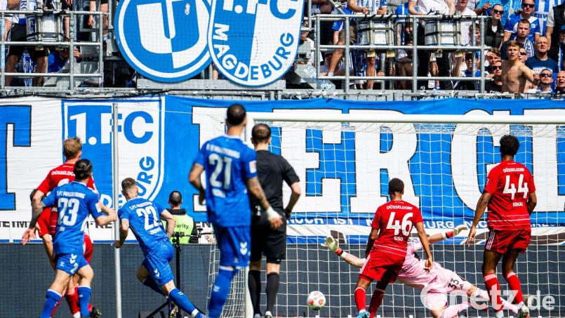 Der 1. FC Magdeburg bezieht im Vilstal sein Trainingslager. Bild: Julius Frick/dpa