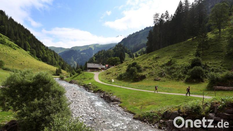 Der Mann war zu einer Tagestour rund um das Rappenalptal aufgebrochen. (Archivbild) Bild: Karl-Josef Hildenbrand/dpa
