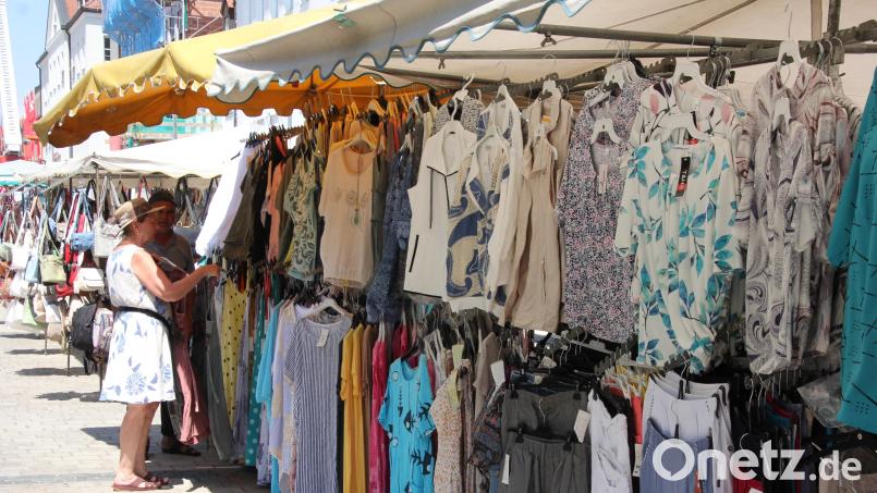 Nur wenige Kaufinteressierte kamen zum Jahrmarkt. Bild: Konrad Rosner