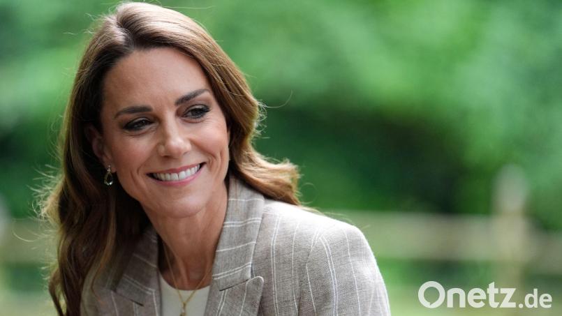 Inzwischen übernimmt Prinzessin Kate wieder mehr öffentliche Aufgaben. (Archivbild) Bild: Jordan Pettitt/PA Wire/dpa