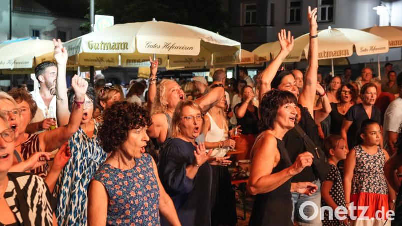 Beste Stimmung beim Altstadtfest in Sulzbach-Rosenberg. Bild: Petra Hartl