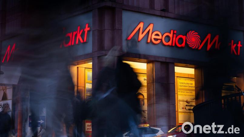 Die Filialen von MediaMarkt sind in vielen deutschen Innenstädten zu finden. (Archivbild) Bild: Sebastian Gollnow/dpa