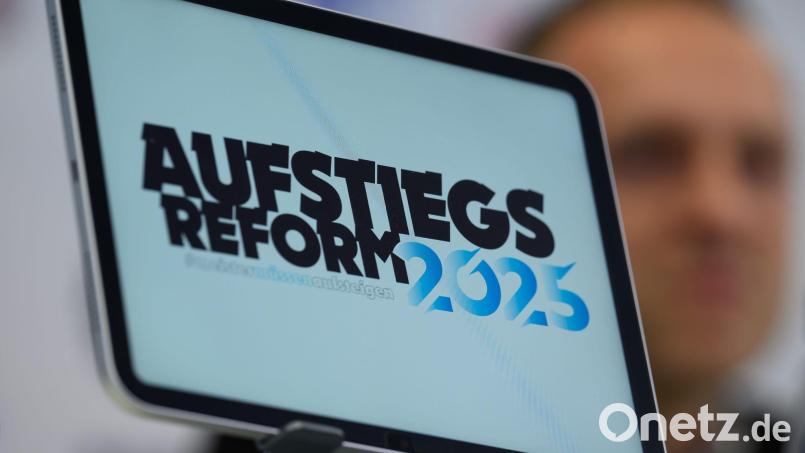 Die Arbeitsgruppe Regionalliga-Reform hatte zwei Lösungsmodelle für die Abstimmung erarbeitet. (Archivbild) Bild: Hendrik Schmidt/dpa