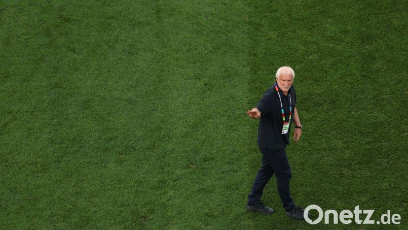 Rudi Völler äußert sich zu Julian Nagelsmann. Bild: Jan Woitas/dpa