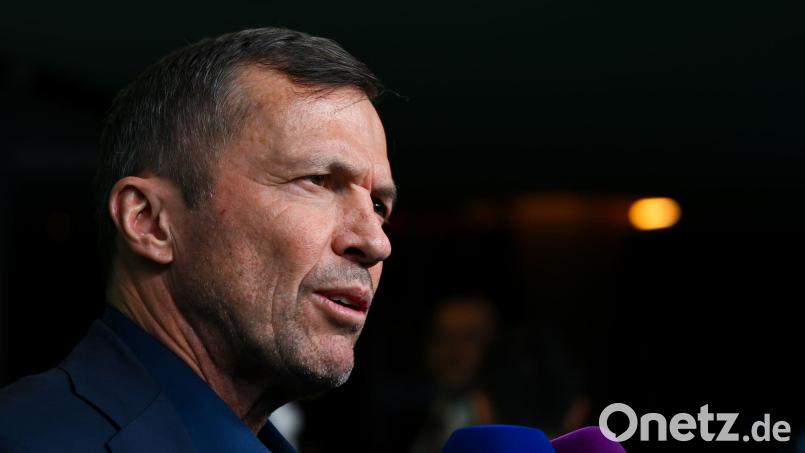 Lothar Matthäus sieht nach dem WM-Aus der deutschen Nationalmannschaft auch Unruhe durch Familienbesuche im Turnier. (Archivbild) Bild: Sven Hoppe/dpa