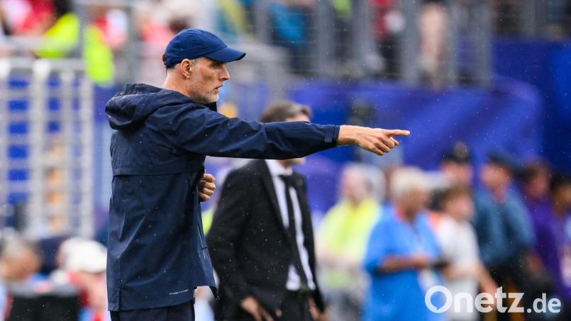 Thomas Tuchel muss gegen Kongo auf zwei wichtige Spieler verzichten. (Archivbild) Bild: Tom Weller/dpa