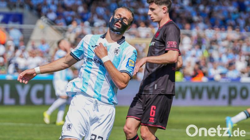 Sigurd Haugen (l) wechselt vom TSV 1860 München zum 1. FC Nürnberg. (Archivbild) Bild: Helen Fiona/dpa
