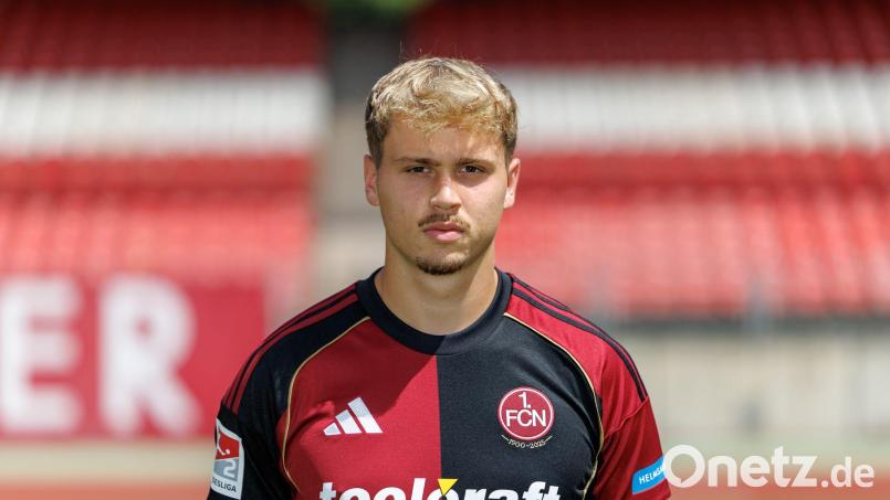 Nick Seidel verlässt den 1. FC Nürnberg. (Archivbild) Bild: Daniel Karmann/dpa