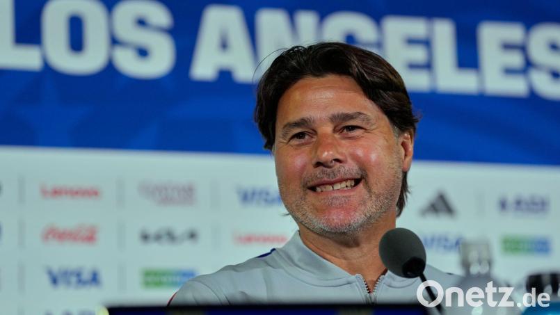 Mauricio Pochettino sieht seine Mannschaft nicht als Favorit im nächsten Spiel. (Archivbild) Bild: Andre Penner/AP/dpa