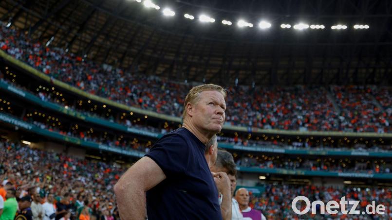 Hört als Coach der Niederlande auf: Ronald Koeman Bild: Antonio Ojeda/ZUMA Press Wire/dpa