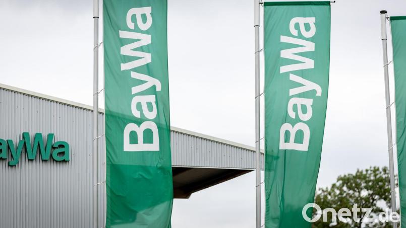 Baywa-Standort in Bamberg: Die Sanierung des Konzerns soll nun bis Ende 2030 dauern, und damit zwei Jahre länger dauern als ursprünglich geplant. (Archivbild) Bild: Daniel Karmann/dpa
