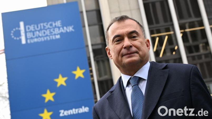 Joachim Nagel sieht die Inflation im Euroraum immer noch als zu hoch an. (Archivbild) Bild: Arne Dedert/dpa