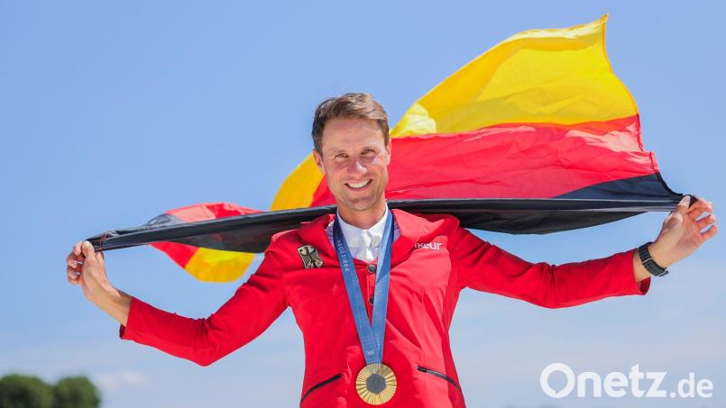 Olympiasieger Christian Kukuk ist bei der Heim-WM nur Zuschauer. (Archivbild) Bild: Rolf Vennenbernd/dpa